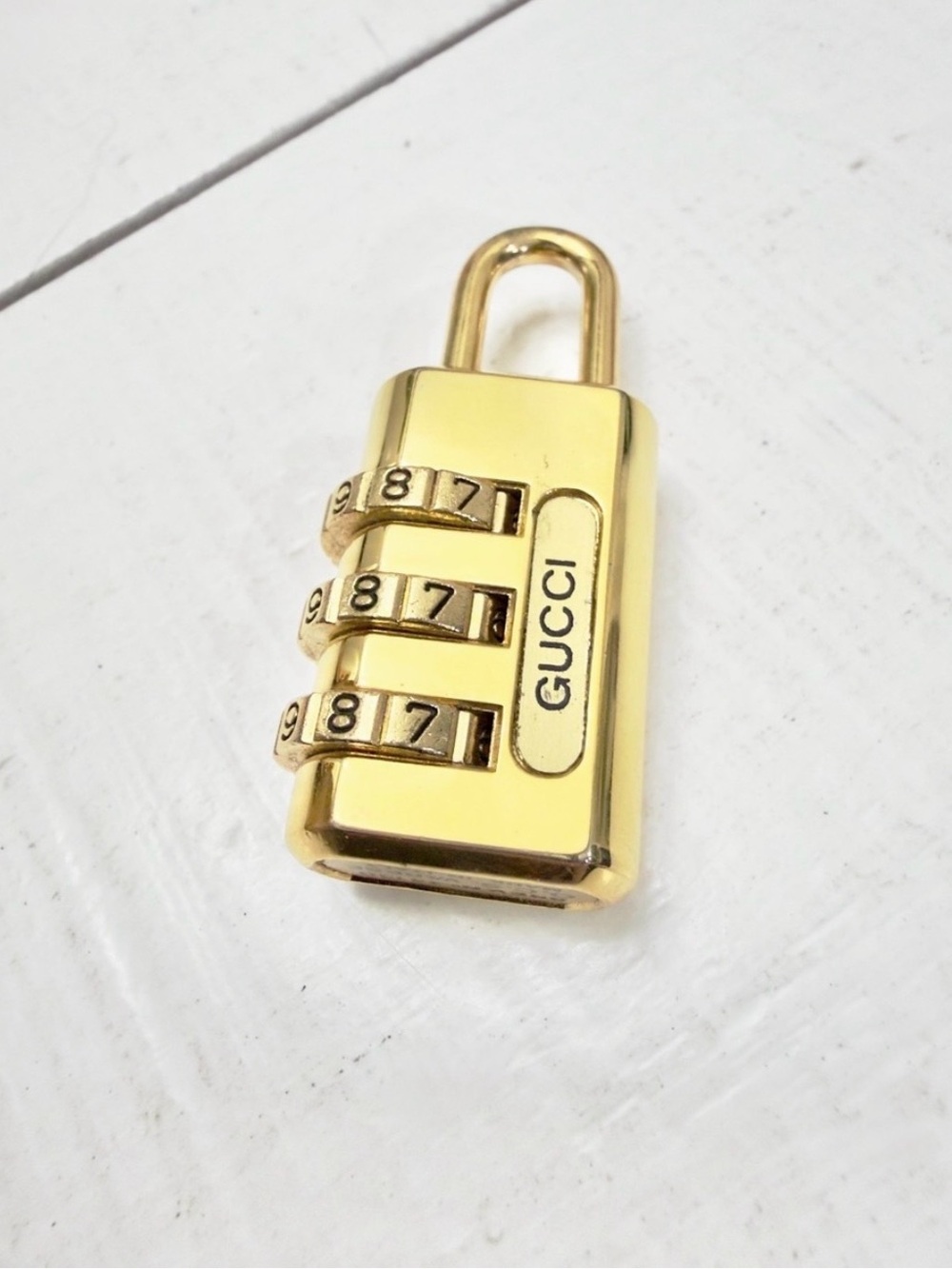 Gucci Gold Combination Padlock Vintage - Picture 3 of 6